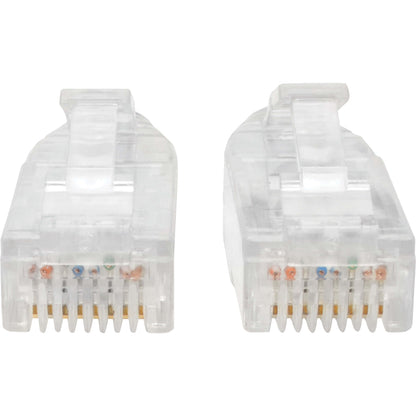 Eaton Tripp Lite Series Cat6 UTP Patch Cable (N201-S8N-GY) – 8-inch Gray Gigabit Ethernet Snagless Cable