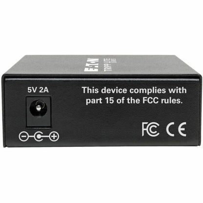 Eaton Tripp Lite Series N785-INT-SC-SM Gigabit Fiber Optic Media Converter with SC Connectors