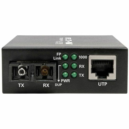 Eaton Tripp Lite Series N785-INT-SC-SM Gigabit Fiber Optic Media Converter with SC Connectors