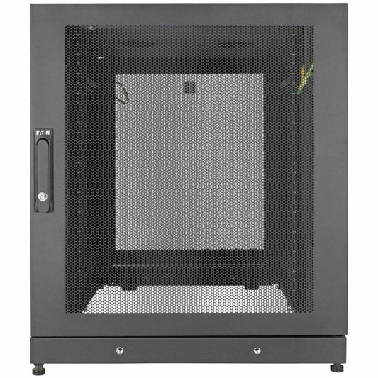 Eaton Tripp Lite Series 14U Deep Server Rack Cabinet with Doors & Side Panels