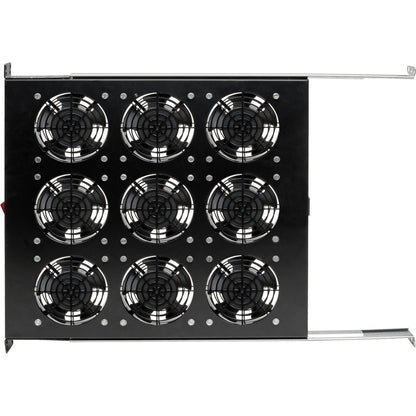 Eaton Tripp Lite SRFANTRAY9 1U Fan Tray for 19-Inch Rack Enclosures with 9 High-Performance 4-Inch Fans