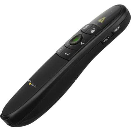 StarTech.com Wireless Presentation Remote with Green Laser Pointer - 90 ft. (27 m) USB Clicker for Mac and Windows