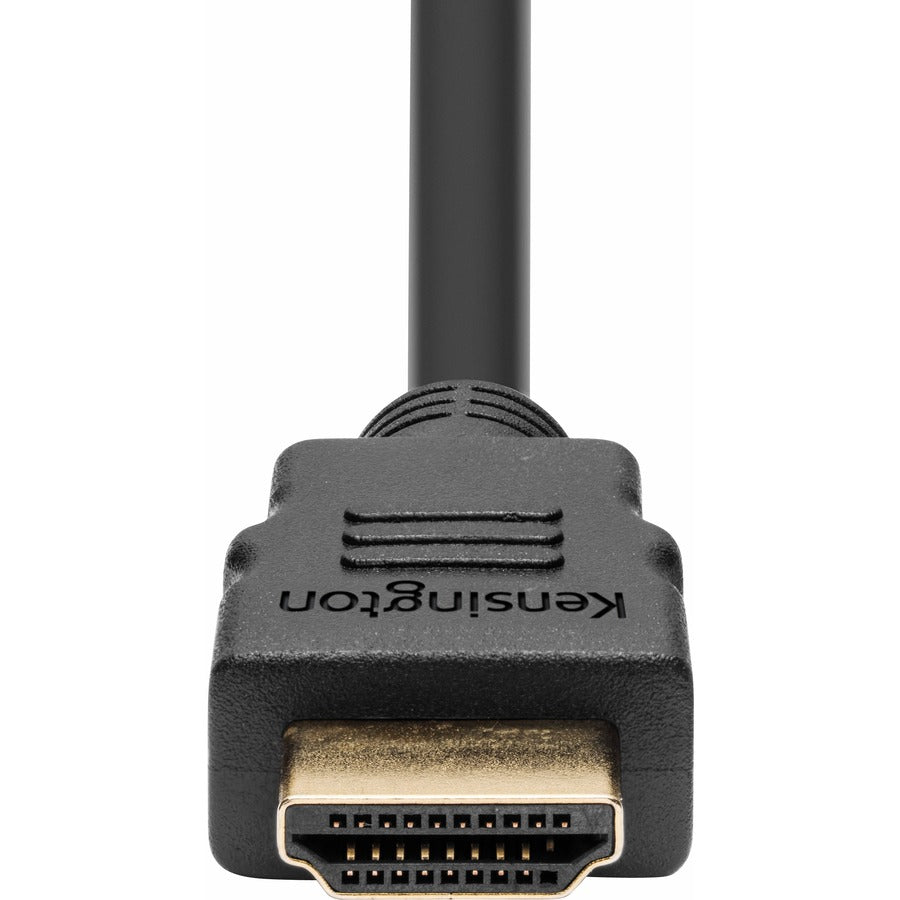 Kensington High Speed HDMI Cable with Ethernet, 6ft – 18 Gbps 4K HDMI 2.0 Cable for Docking Stations and Multimedia Devices