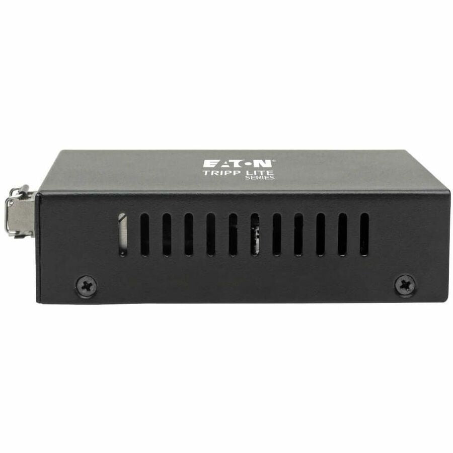 Eaton Tripp Lite Series N785-P01-LC-MM1 Gigabit Multimode Fiber to Ethernet Media Converter with PoE+ Support