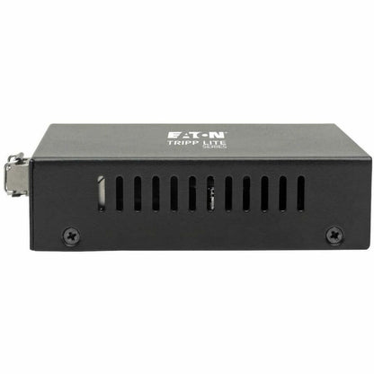 Eaton Tripp Lite Series N785-P01-LC-MM1 Gigabit Multimode Fiber to Ethernet Media Converter with PoE+ Support
