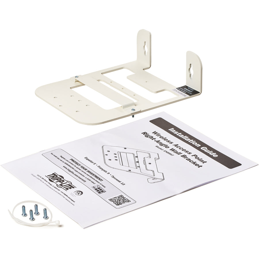 Eaton Universal Wall Mount Bracket for Wireless Access Point - Steel, White, Part ENBRKT