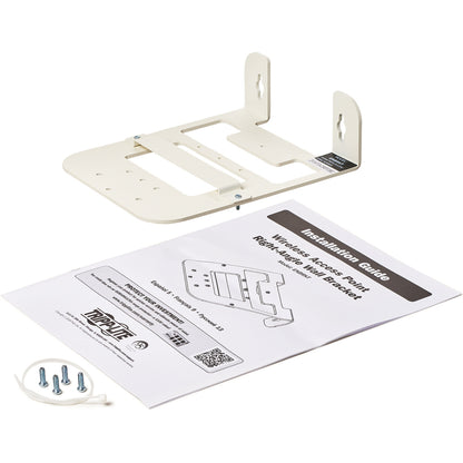 Eaton Universal Wall Mount Bracket for Wireless Access Point - Steel, White, Part ENBRKT