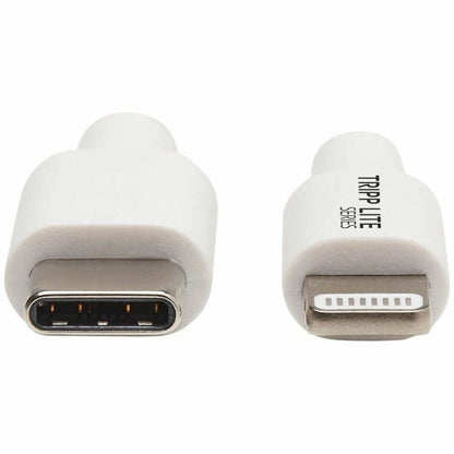 Eaton Tripp Lite Series USB-C to Lightning Cable (M/M), 3 ft., White - MFi Certified for Apple Devices