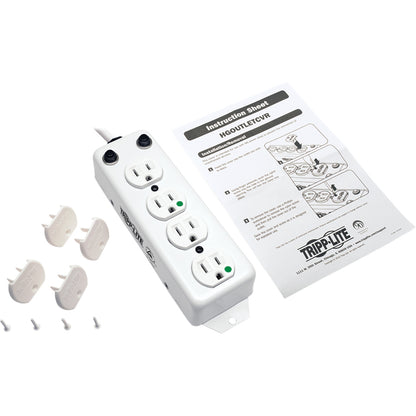 Eaton Tripp Lite Series PS-415-HG-OEMRA Medical-Grade Power Strip with 4 Outlets and 15 ft. Cord