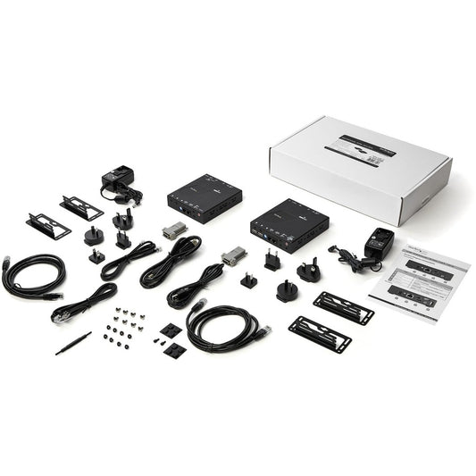 StarTech.com HDMI KVM Extender over IP Network – 4K 30Hz with USB and Video Wall Support