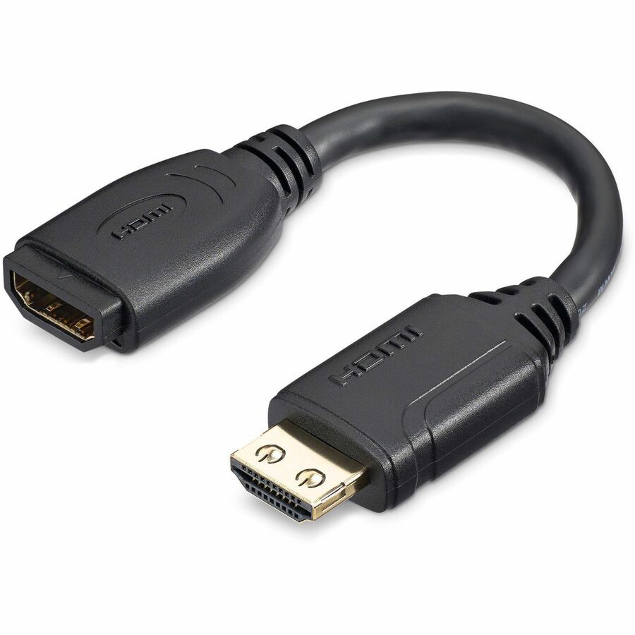 StarTech.com 6-inch High Speed HDMI Port Saver Cable - 4K 60Hz HDMI 2.0 Extension with Ethernet