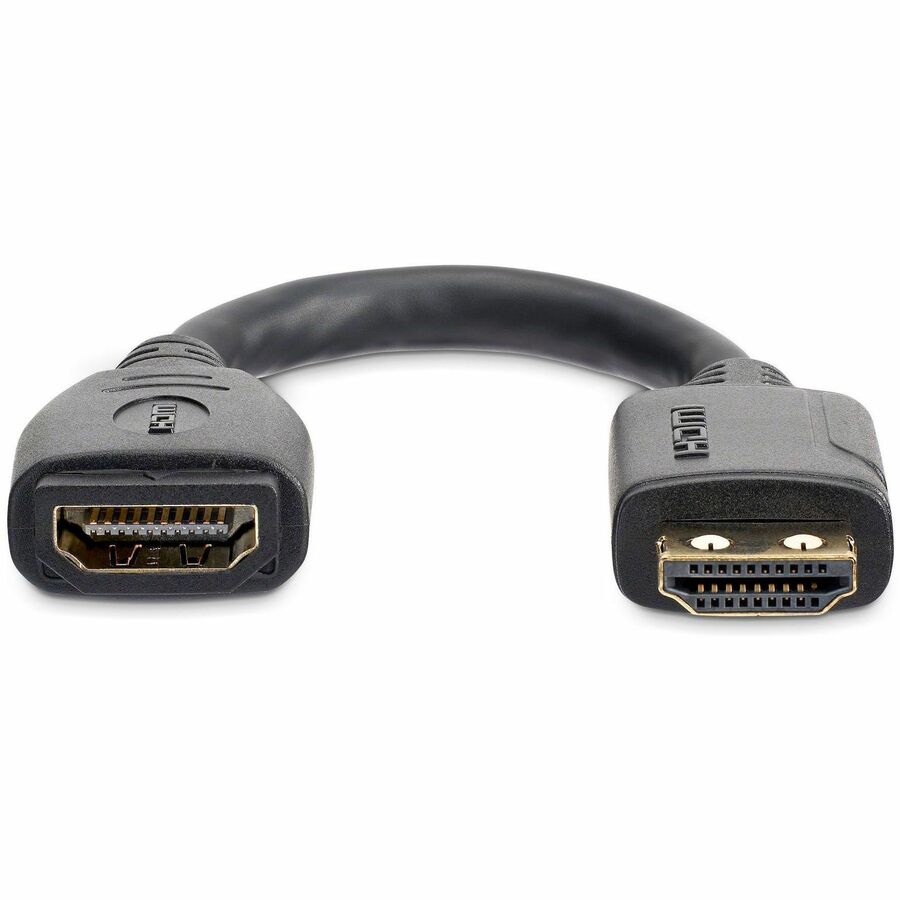 StarTech.com 6-inch High Speed HDMI Port Saver Cable - 4K 60Hz HDMI 2.0 Extension with Ethernet