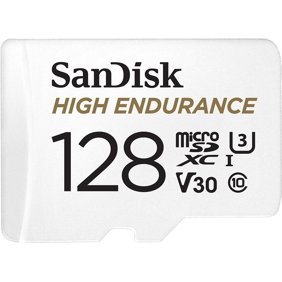 Western Digital Corporation SanDisk High Endurance 128GB microSDXC Card - Reliable Video Recording for Dash Cams & Home Monitoring