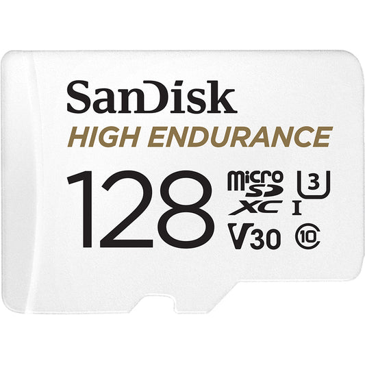 Western Digital Corporation SanDisk High Endurance 128GB microSDXC Card - Reliable Video Recording for Dash Cams & Home Monitoring