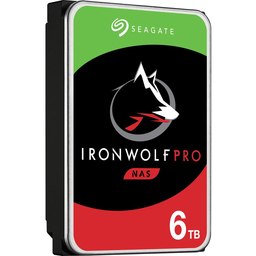 Seagate IronWolf Pro ST6000NE000 6TB Internal NAS Hard Drive - 3.5" SATA with CMR Technology