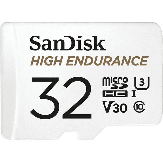 Western Digital SanDisk High Endurance 32GB microSDHC Card - Reliable Full HD & 4K Recording