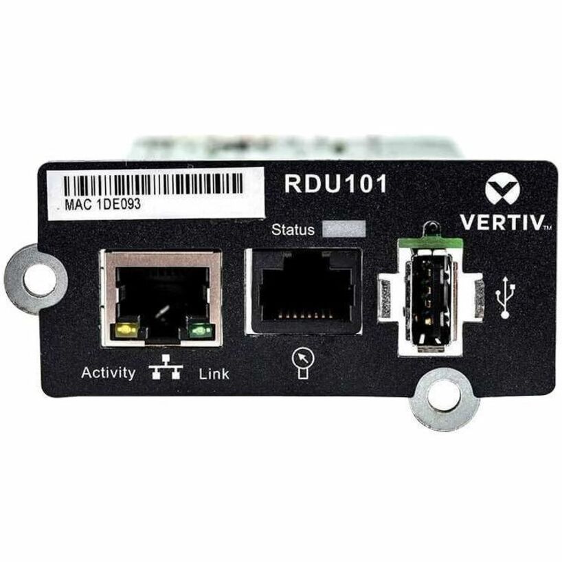 Vertiv Liebert RDU101 IntelliSlot Network Card for GXT5 UPS