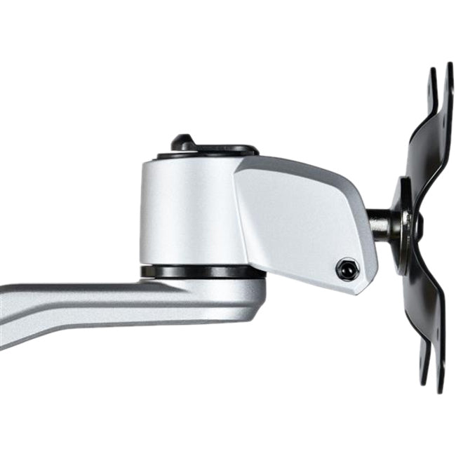 StarTech.com Wall Mount Monitor Arm ARMWALLDSLP – Adjustable 20.4" Dual-Swivel Articulating Mount for Displays up to 34"