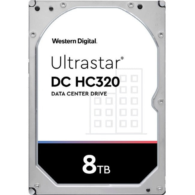 Western Digital Ultrastar DC HC320 HUS728T8TALE6L4 8TB Internal 3.5-Inch SATA Hard Drive for Data Center and Server Applications