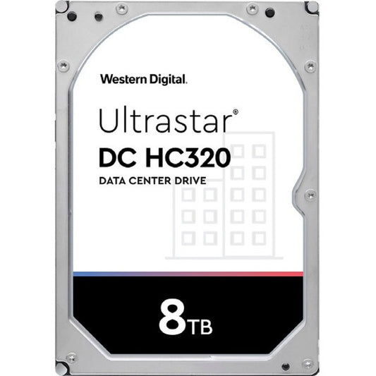 Western Digital Ultrastar DC HC320 HUS728T8TALE6L4 8TB Internal 3.5-Inch SATA Hard Drive for Data Center and Server Applications