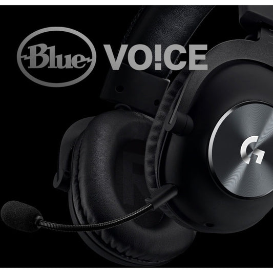 Logitech PRO X Gaming Headset with Blue Vo!ce and 50mm Drivers
