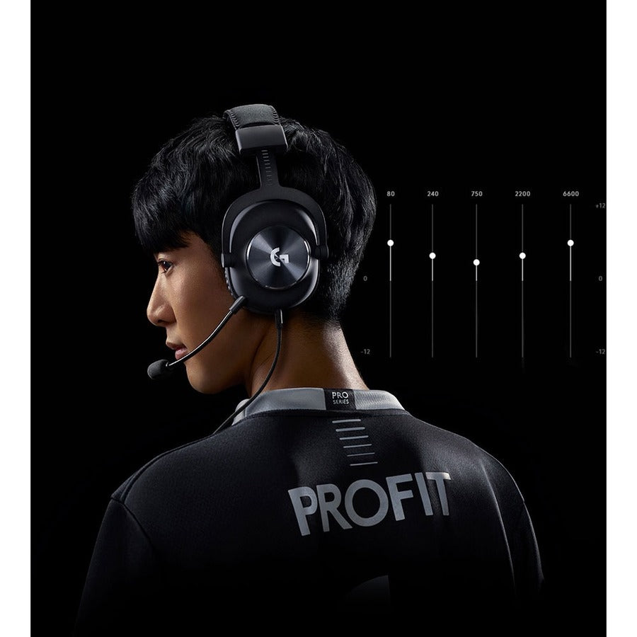 Logitech PRO X Gaming Headset with Blue Vo!ce and 50mm Drivers
