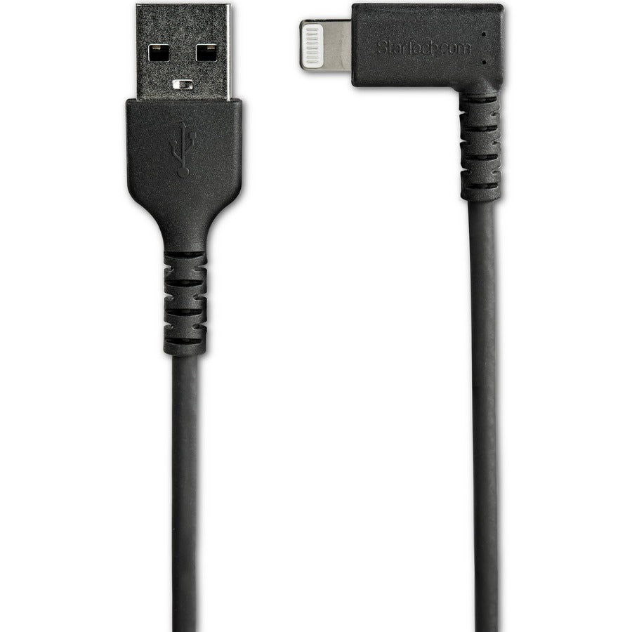 StarTech.com 1m USB A to Lightning Cable with Angled Connector for iPhone and iPad