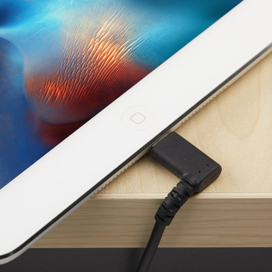 StarTech.com 1m USB A to Lightning Cable with Angled Connector for iPhone and iPad