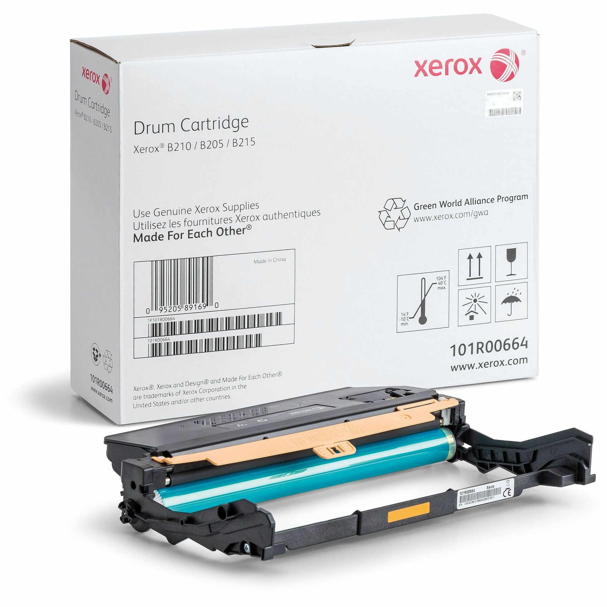 Xerox B210 Printer, B205 MFP, B215 MFP Original Imaging Drum – 10,000 Page Capacity