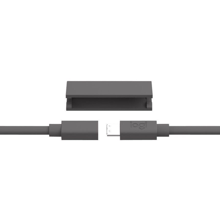 Logitech MeetUp 10m Microphone Extension Cable – 32.8 ft, Conduit-Friendly Design