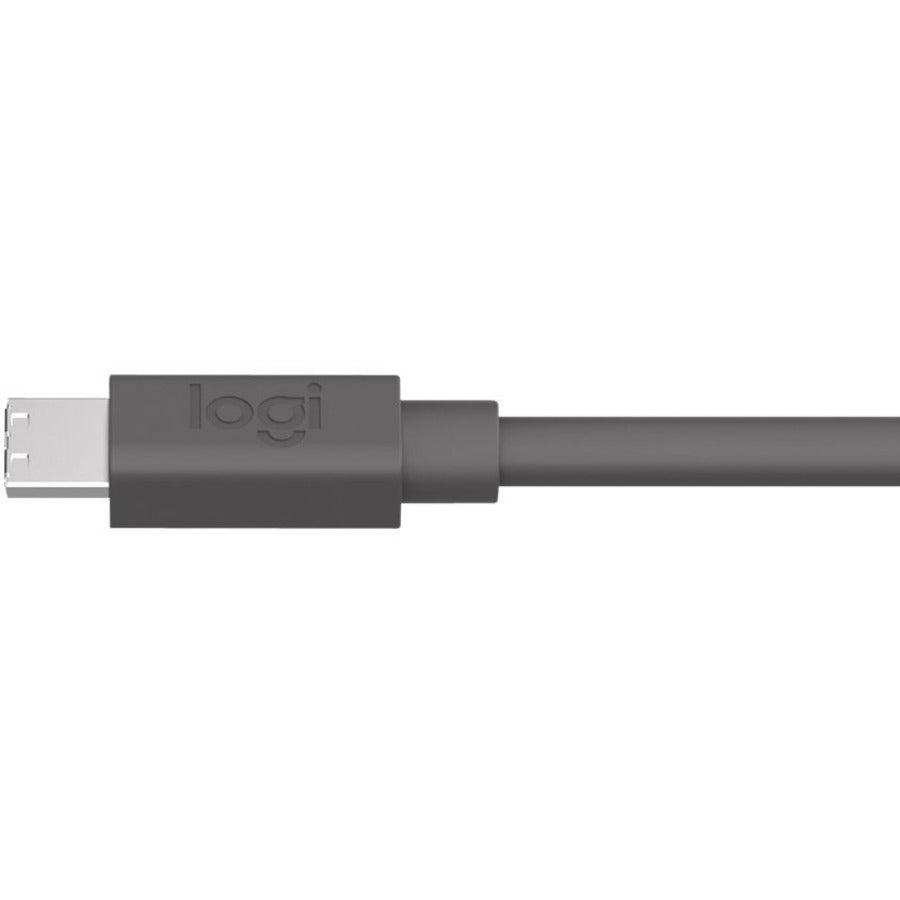 Logitech MeetUp 10m Microphone Extension Cable – 32.8 ft, Conduit-Friendly Design