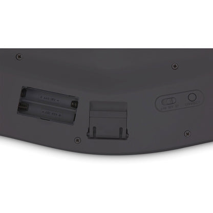 Kensington Pro Fit Ergo Wireless Keyboard-Black with Dual Bluetooth and 2.4 GHz Connectivity