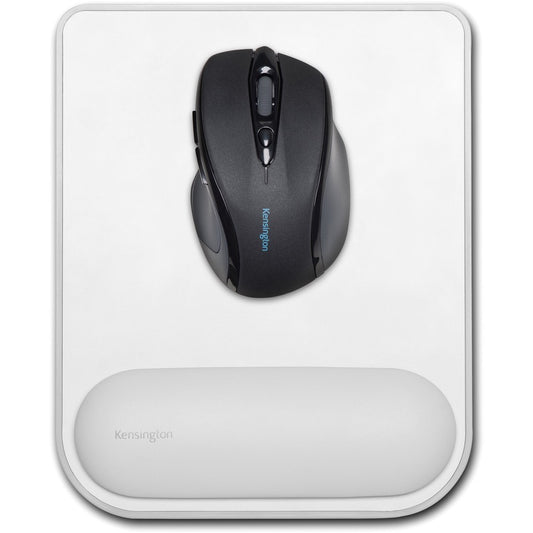 Kensington ErgoSoft Wrist Rest Mouse Pad for Standard Mouse - Faux Leather with Gel Support and High-Performance Tracking