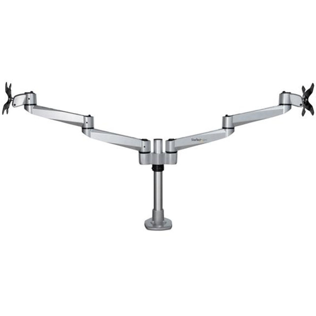 StarTech.com ARMDUALPS Dual Monitor Mount - Articulating Desk Mount for 27-inch Displays