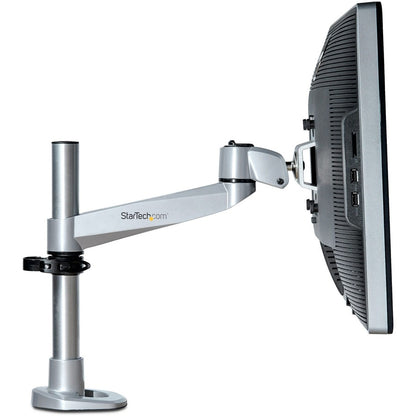 StarTech.com ARMPIVOTB2 Desk Mount Monitor Arm for 30 to 49-Inch Displays with Height Adjustment and Articulating Arm