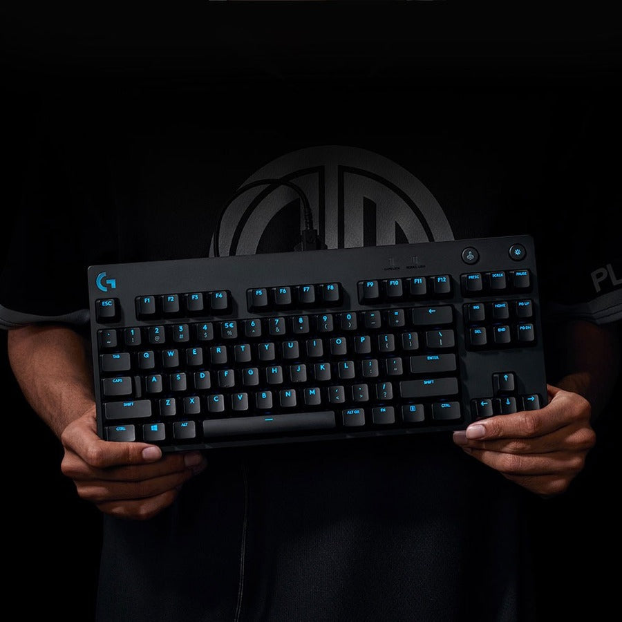 Logitech PRO Mechanical Gaming Keyboard with Romer-G Tactile Switches and LIGHTSYNC RGB