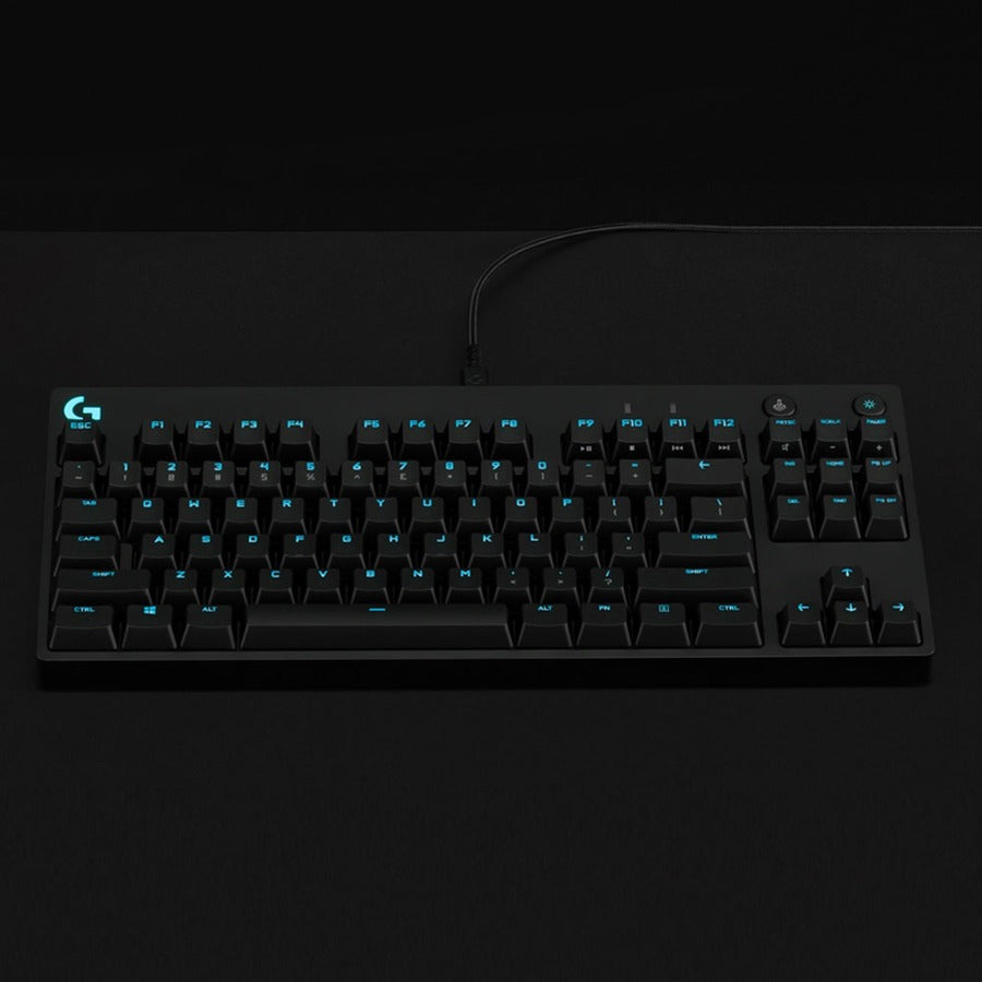 Logitech PRO Mechanical Gaming Keyboard with Romer-G Tactile Switches and LIGHTSYNC RGB