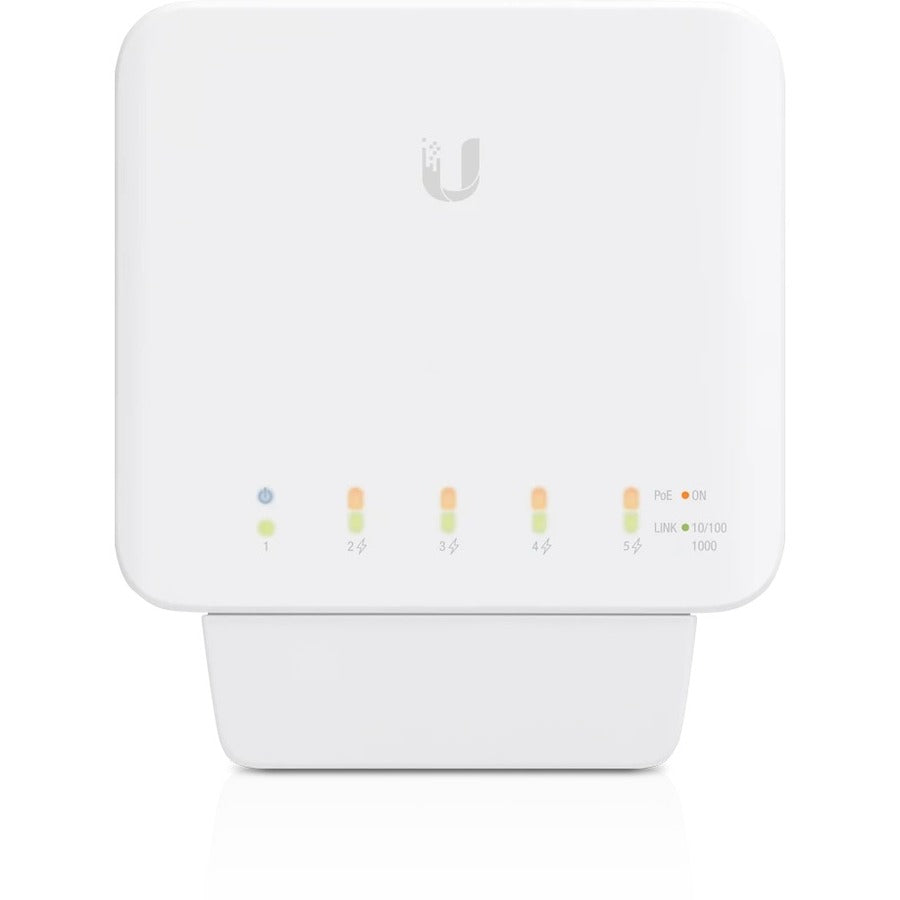 Ubiquiti USW-Flex 5-Port Layer 2 Gigabit PoE Switch for Indoor and Outdoor Networks