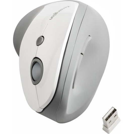 Kensington Pro Fit Ergo Vertical Wireless Mouse K75520WW for Comfortable Wrist Positioning