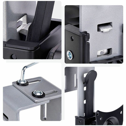 StarTech.com ARMCBCLB Cubicle Monitor Mount with Micro-Adjustment for 17 to 34-Inch Displays