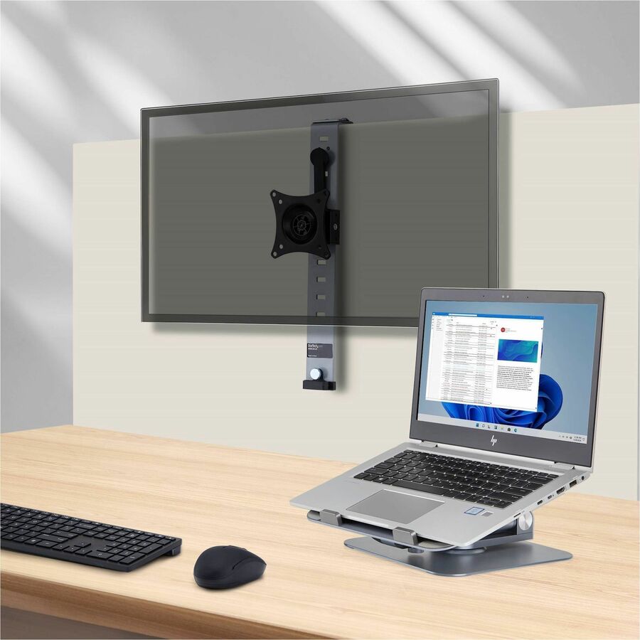 StarTech.com ARMCBCLB Cubicle Monitor Mount with Micro-Adjustment for 17 to 34-Inch Displays
