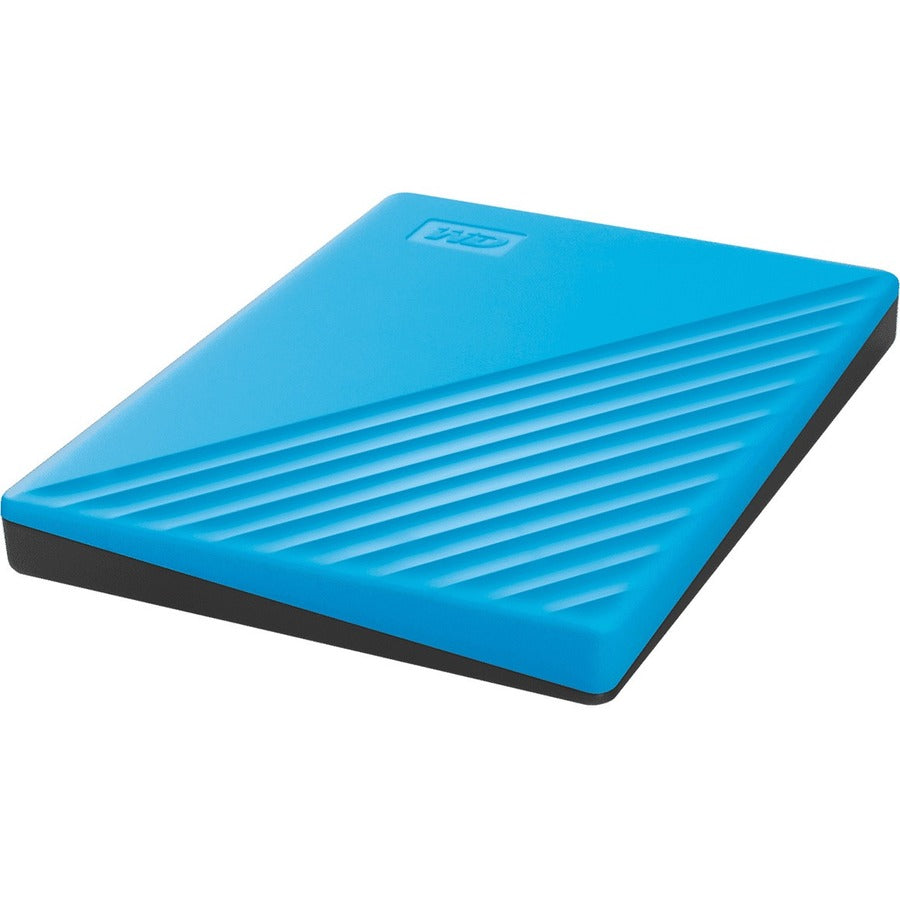 Western Digital My Passport 4TB Portable Hard Drive - Blue, USB 3.0 External Storage