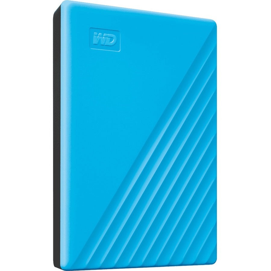 Western Digital My Passport 4TB Portable Hard Drive - Blue, USB 3.0 External Storage