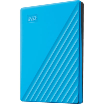 Western Digital My Passport 4TB Portable Hard Drive - Blue, USB 3.0 External Storage
