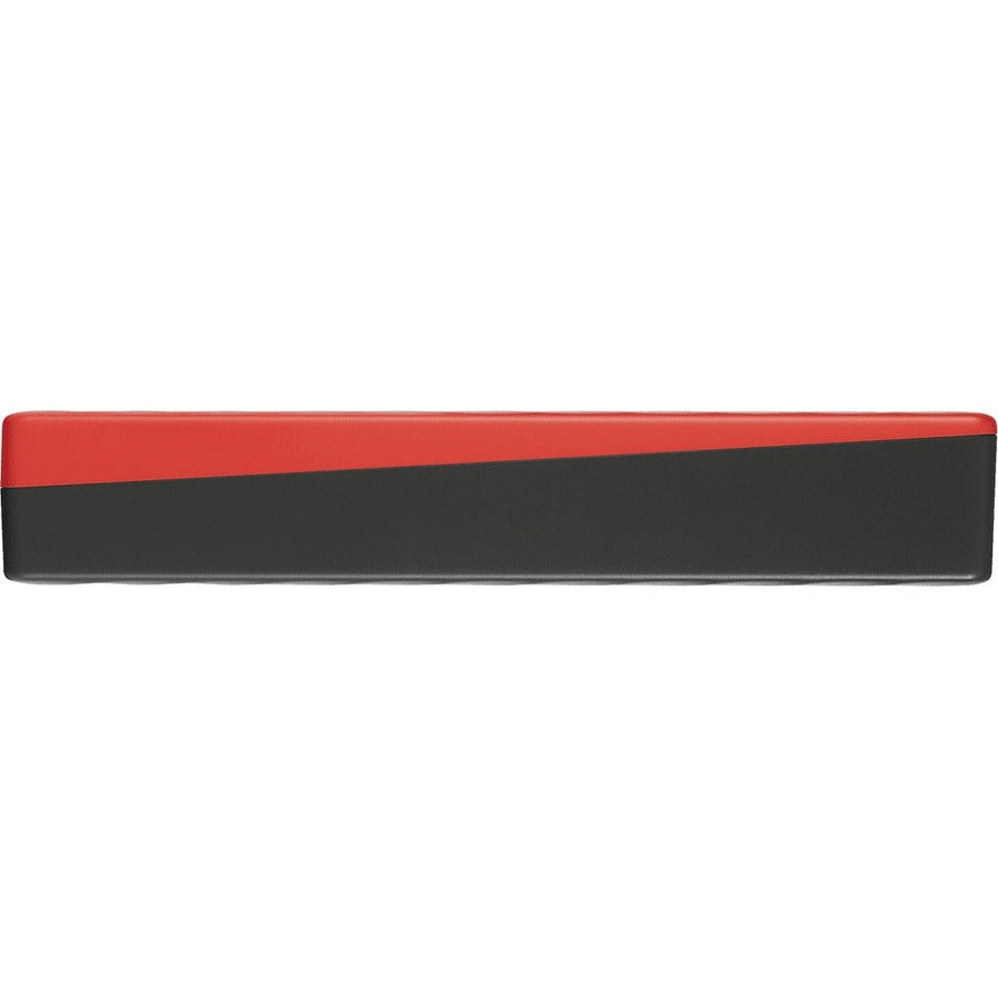 WD My Passport 4TB Portable Hard Drive in Red with Password Protection and Automatic Backup