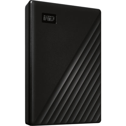Western Digital My Passport 2TB Portable External Hard Drive - Black, USB 3.2, Password Protection & Ransomware Backup