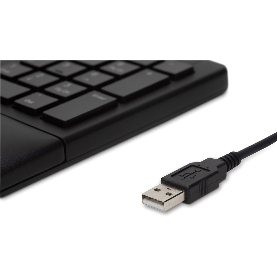 Kensington Pro Fit Ergo Wired Keyboard with Adjustable Tilt and Wrist Rest