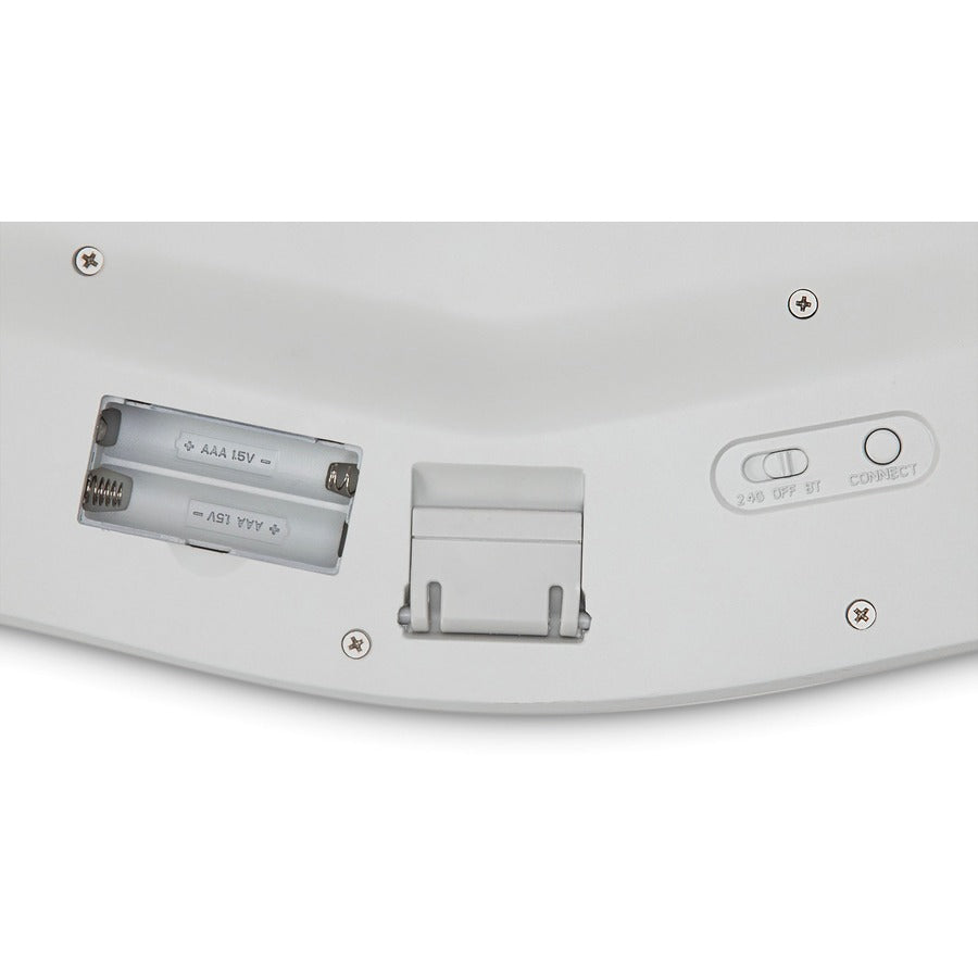 Kensington Pro Fit Ergo Wireless Keyboard and Mouse - Gray, Ergonomic Design with Dual Wireless Connectivity