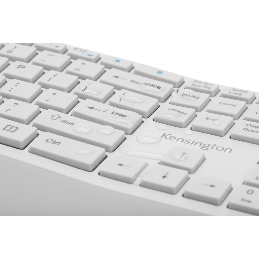 Kensington Pro Fit Ergo Wireless Keyboard and Mouse - Gray, Ergonomic Design with Dual Wireless Connectivity