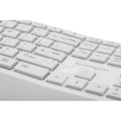Kensington Pro Fit Ergo Wireless Keyboard and Mouse - Gray, Ergonomic Design with Dual Wireless Connectivity